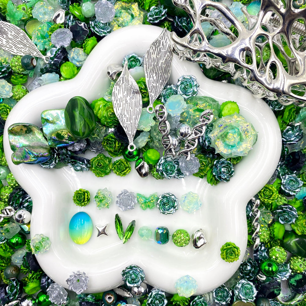 【Buy One Get One Equal Volume For Free】Mystery Nail & Beads Mix-glow(miki)- NailC