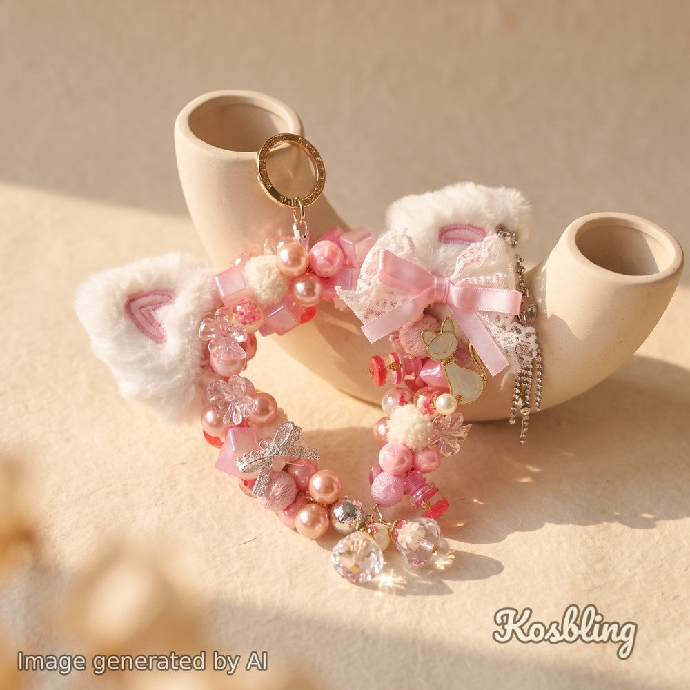 【Buy One Get One Equal Volume For Free】Cat Beads Mix for hanging ornament-BD
