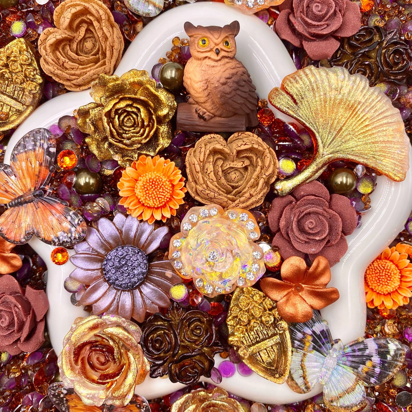 【Buy One Get Equal Volume for Free】Autumn Dream - Rose Bouquet Mix - glow