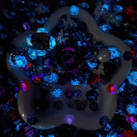 Sapphire Bliss - Nail & Beads Mix-glow(miki)- NailC