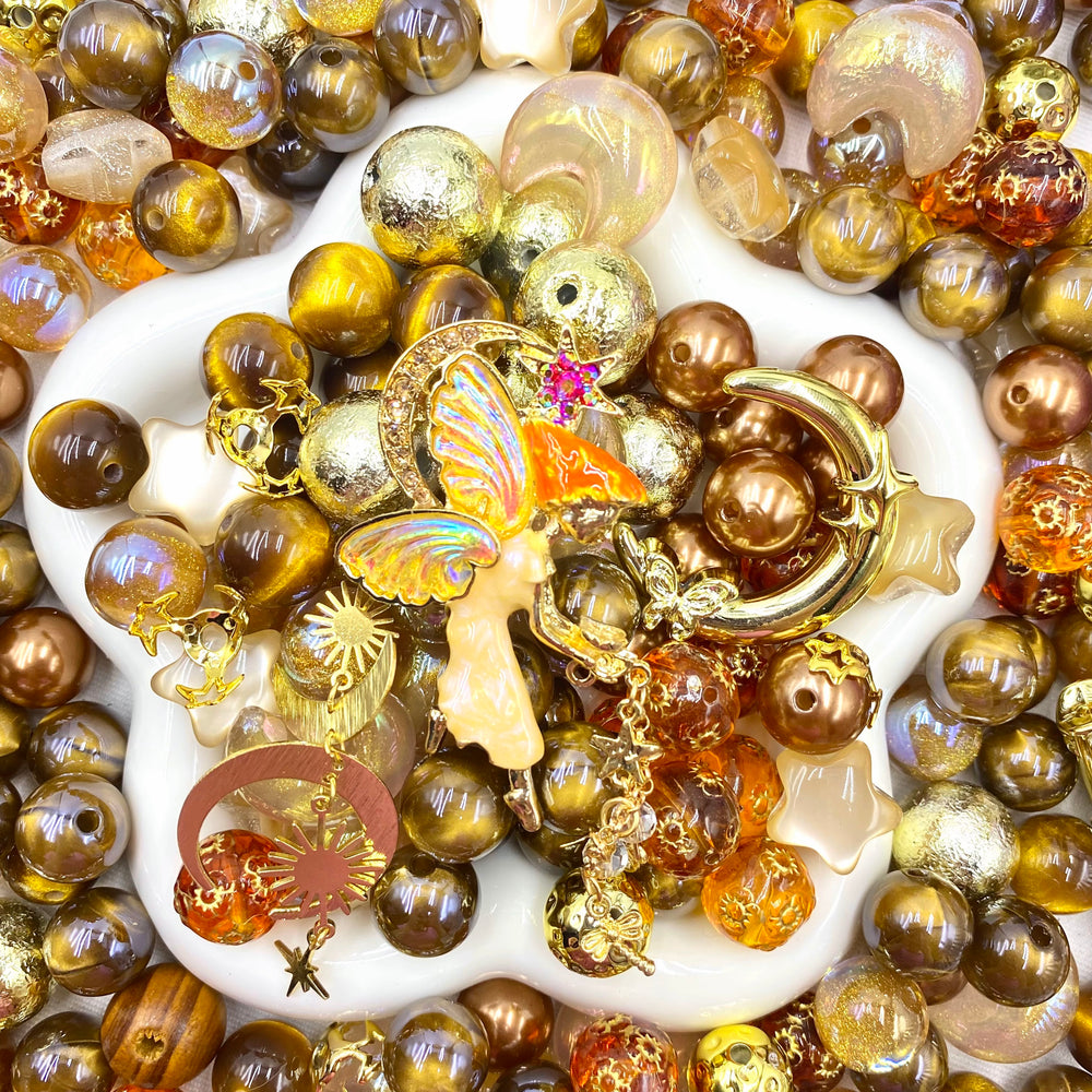 【Buy One Get One Equal Volume For Free】Moon Fairy Beads Mix For Keychains(Miki)-BD