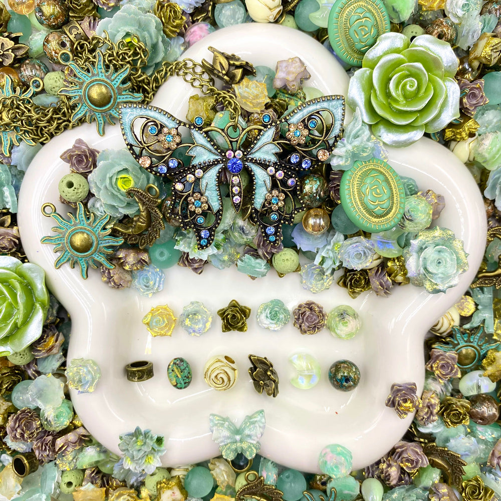 【Buy One Get One Equal Volume For Free】Moon Palace Nail & Beads Mix-glow(miki)- NailC