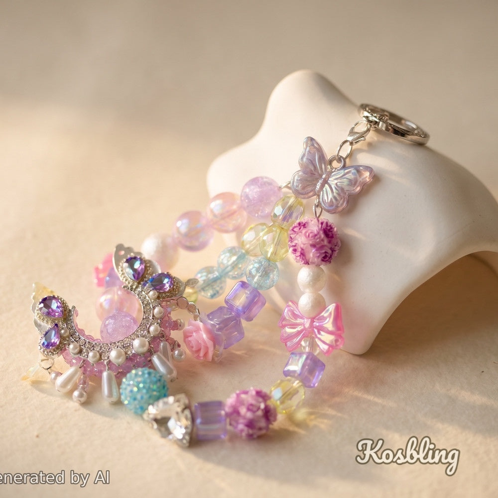 【Buy One Get One Equal Volume For Free】Blossoms Beads Mix For Keychains(Miki)-BD