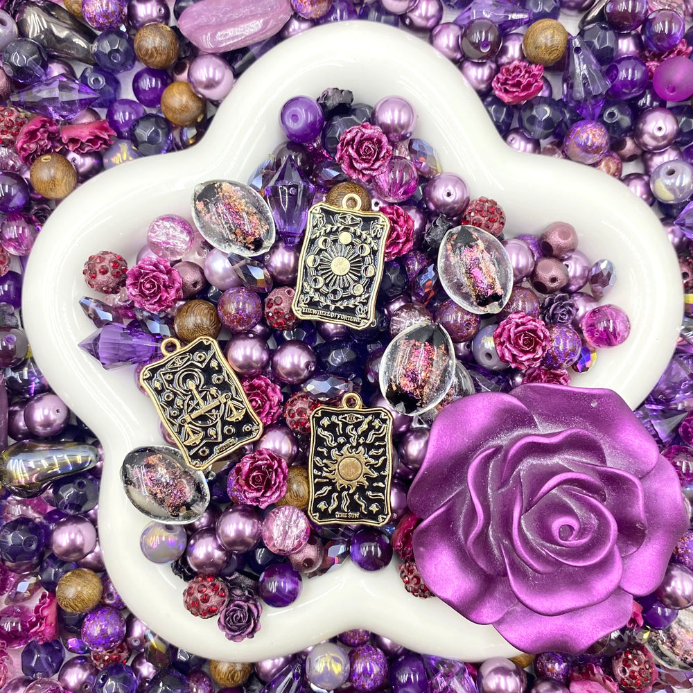 【Buy One Get One Equal Volume For Free】Tarot Beads Mix for Bracelet-BD