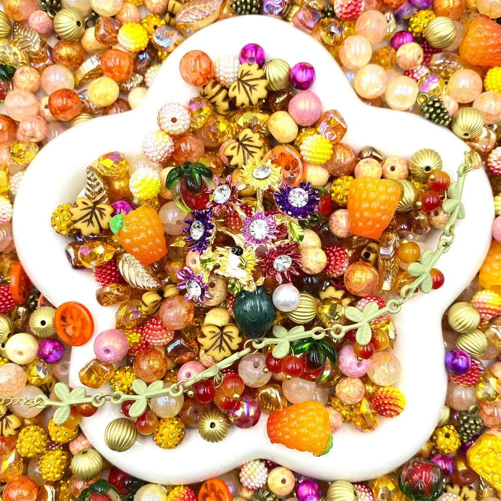 【Buy One Get One Equal Volume For Free】Autumn Beads Mix for Bracelet-BD