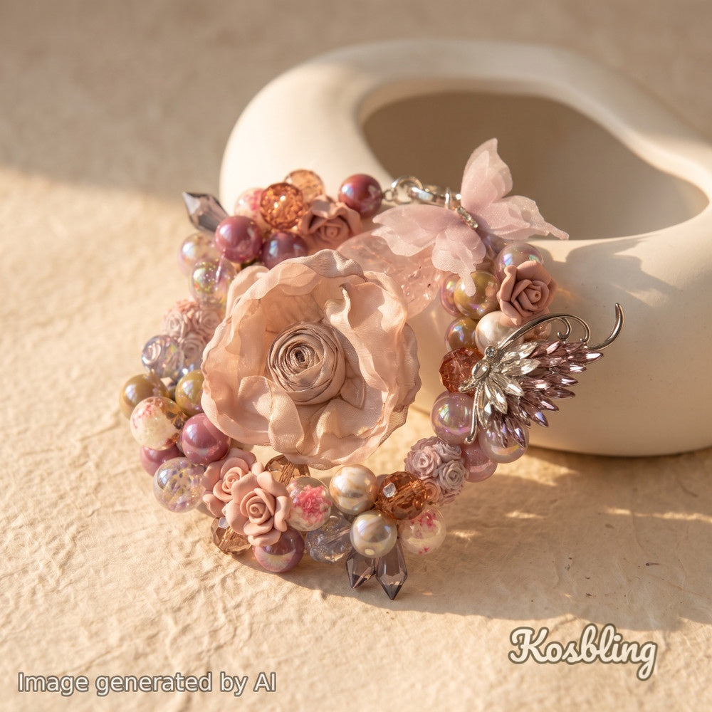 【Buy One Get One Equal Volume For Free】Rustic Beads Mix for hanging ornament-BD