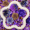 【30%OFF + Buy One Get Equal Volume for Free】Brown & Purple Rose Mix-glow(Miki)- FC1