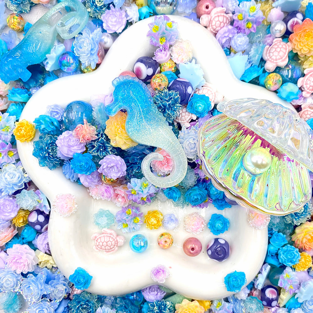 【Buy One Get One Equal Volume For Free】Ocean Nail & Beads Mix-glow(miki)- NailC