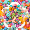 【Buy One Get One Equal Volume For Free】Pumpkin Beads Mix For Keychains(Miki)-BD