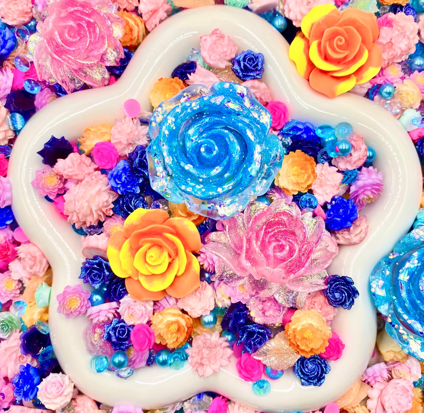 【Buy One Get Equal Volume for Free】Aloha Nail Charm + Rose Mix-glow(Miki)- FC1