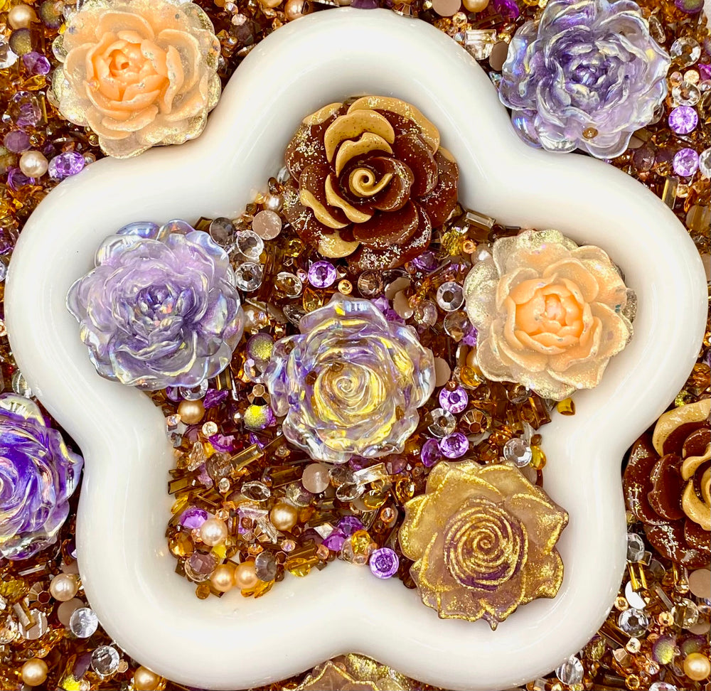 【30%OFF + Buy One Get Equal Volume for Free】Champagne & Purple Rose Mix-glow(Miki)- FC1