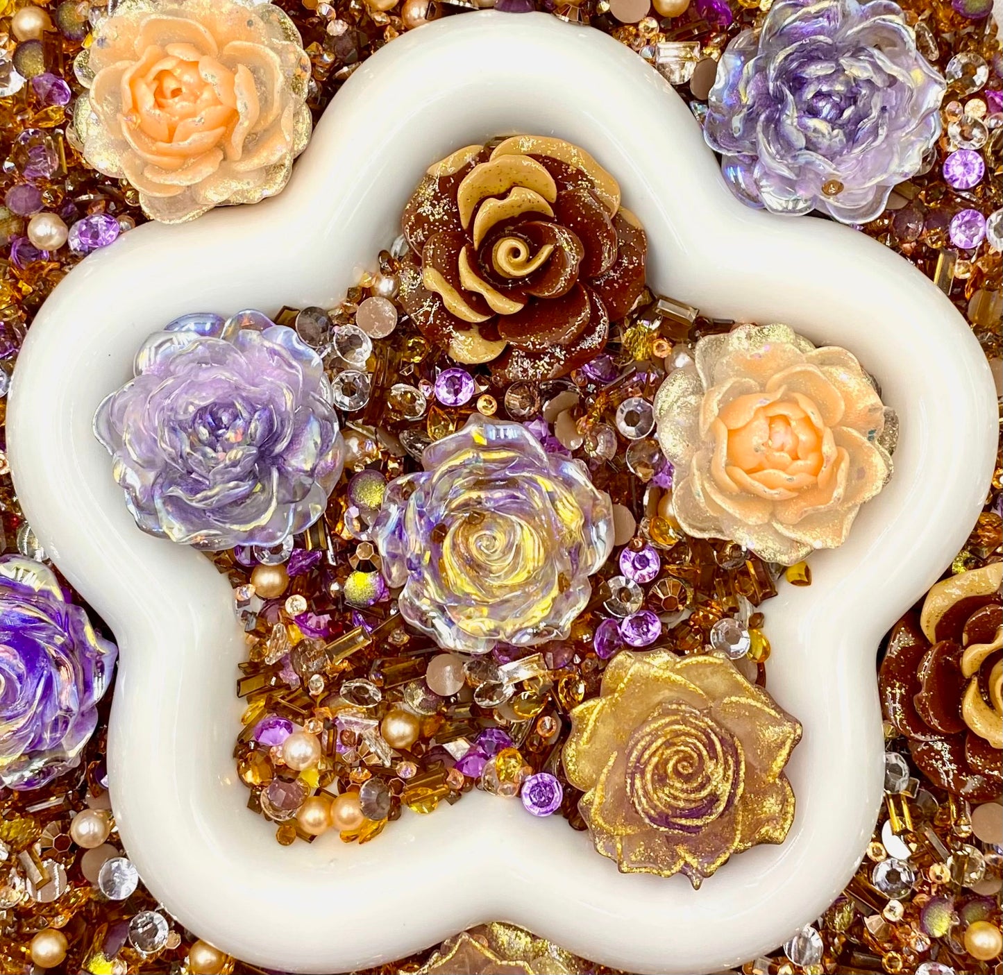 【30%OFF + Buy One Get Equal Volume for Free】Champagne & Purple Rose Mix-glow(Miki)- FC1