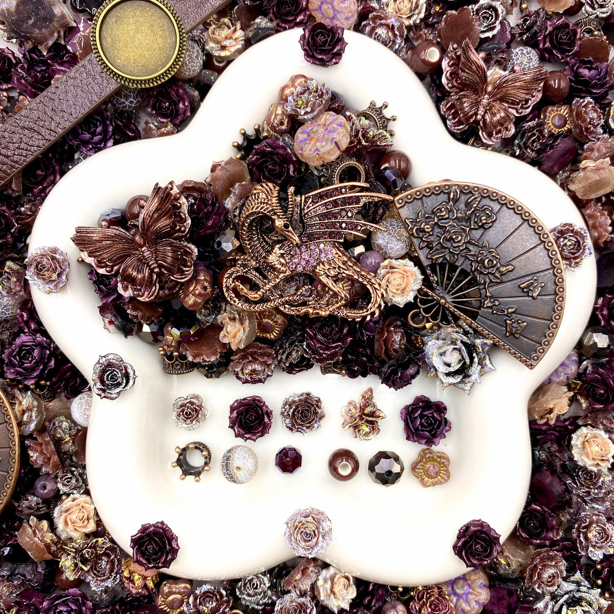 【Buy One Get One Equal Volume For Free】Time Of Dragon - Nail & Beads Mix-glow(miki)- NailC