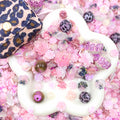 【Buy One Get One Equal Volume For Free】Blushing Leopard Nail & Beads Mix-glow(miki)- NailC