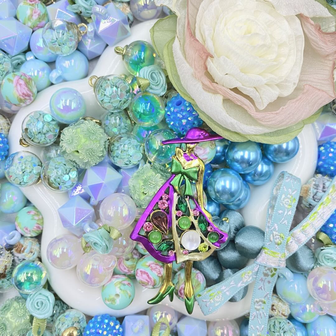 【Buy One Get One Equal Volume For Free】Aqua- Beads Mix for hanging ornament-BD