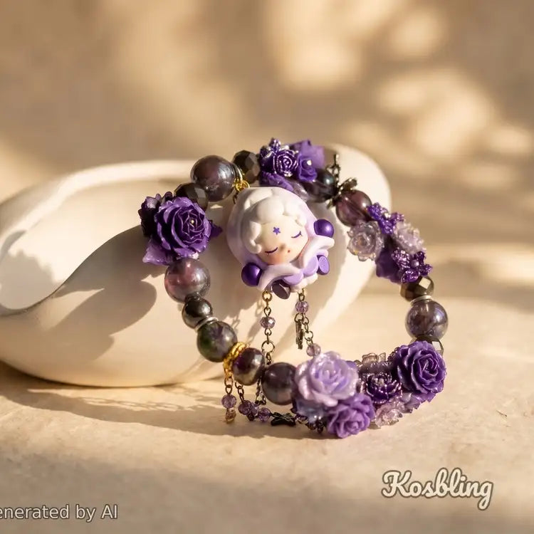 Amethyst Shadows - Nail & Beads Mix-glow(miki)- NailC