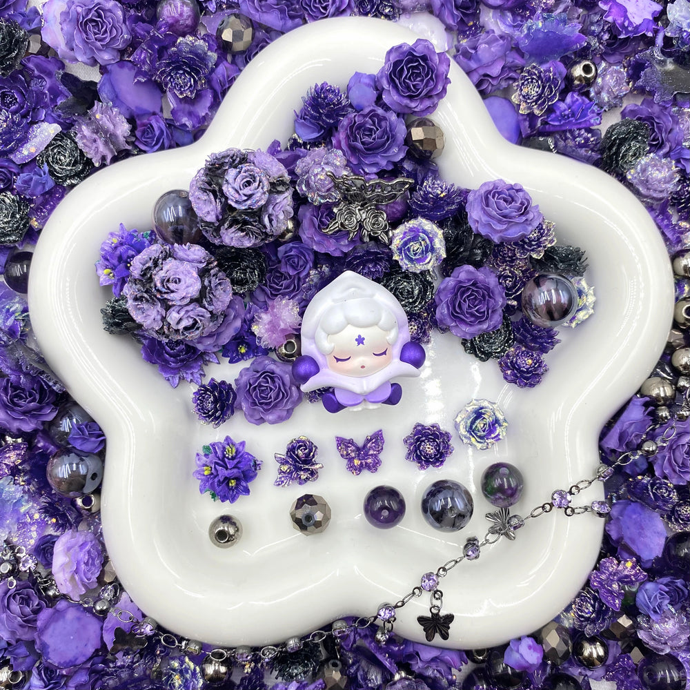 Amethyst Shadows - Nail & Beads Mix-glow(miki)- NailC