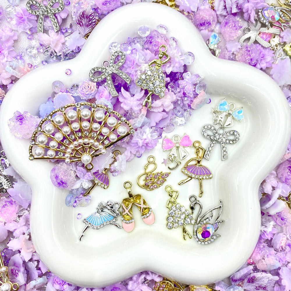 【15%OFF】Twinkle Toes - Nail Charm+Metal Mix-glow(Miki) - Nail-NC