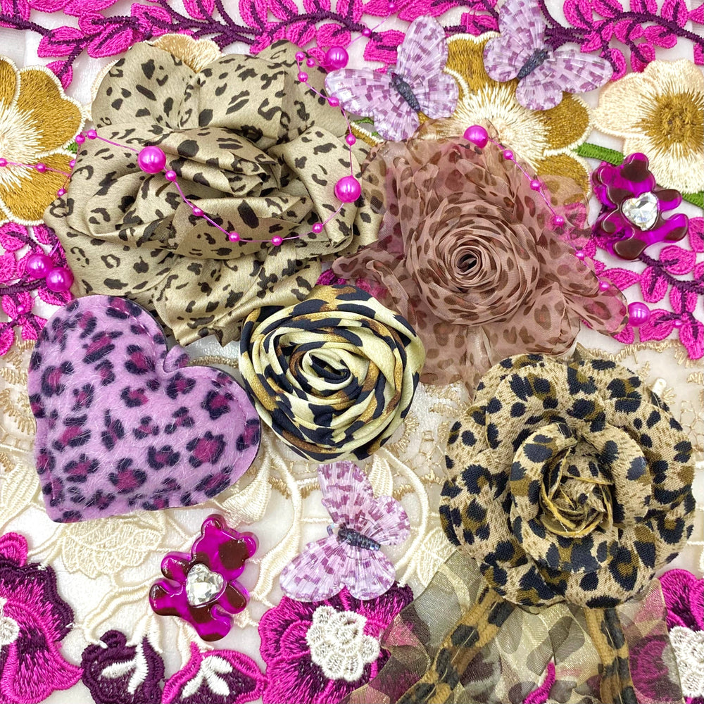 【Buy One Get One Equal Volumn For Free】Leopard - Fabrics Live Mix-(miki)supermix