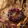 【Buy One Get One Equal Volume For Free】Plum Beads Mix for hanging ornament-BD