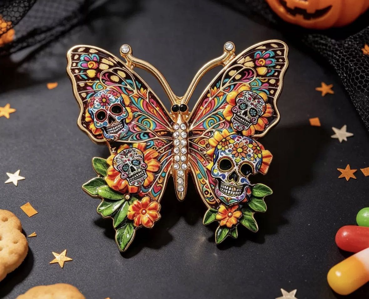 【Buy One Get One Equal Volume For Free】Day Of The Dead - Beads Mix for hanging ornament-BD