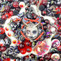 【Buy One Get One Equal Volume For Free】Gothic Beads Mix For Keychains(Miki)-BD