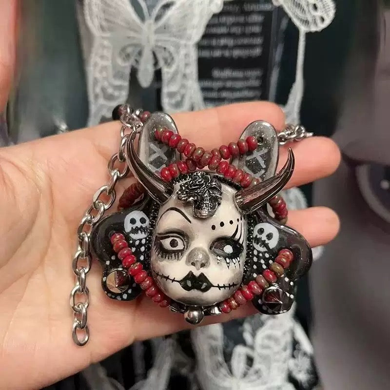 【Buy One Get One Equal Volume For Free】Gothic Beads Mix For Keychains(Miki)-BD