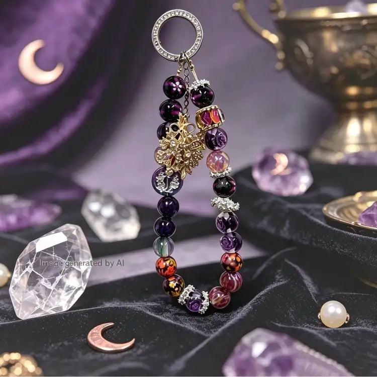 【Buy One Get One Equal Volume For Free】Wildflower Galaxy Beads Mix For Keychains(Miki)-BD