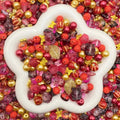 【Buy One Get One Equal Volume For Free】Crimson Flames - Beads Mix for jewelry making -BD