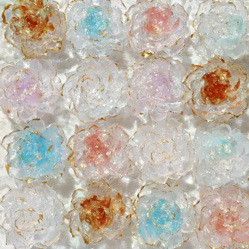 Crystal Ice Lotus - Snow Lotus - Kosbling Rose - Total 6 Styles