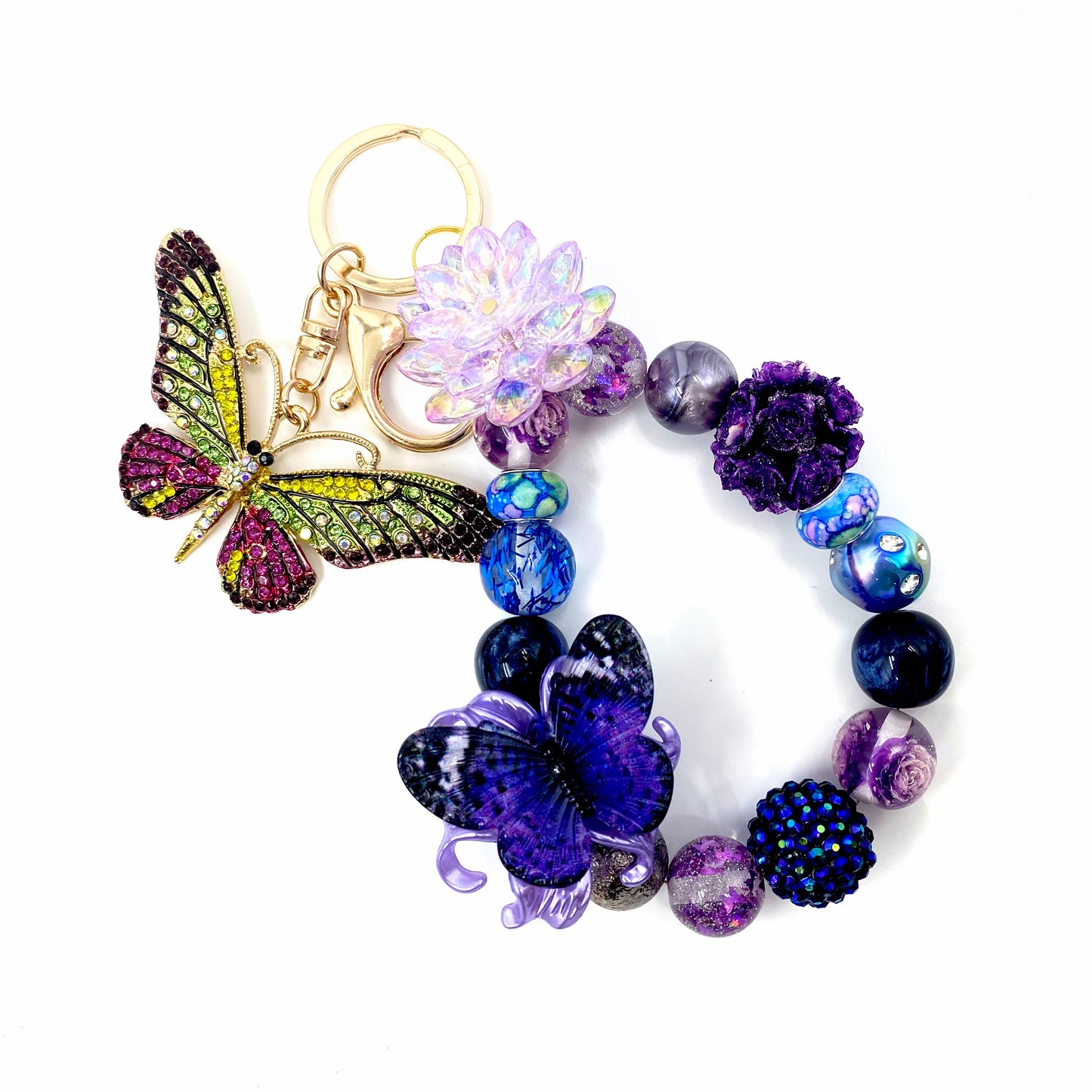 Mystic Flutter Beads Mix For Kaychain(Miki)-BD