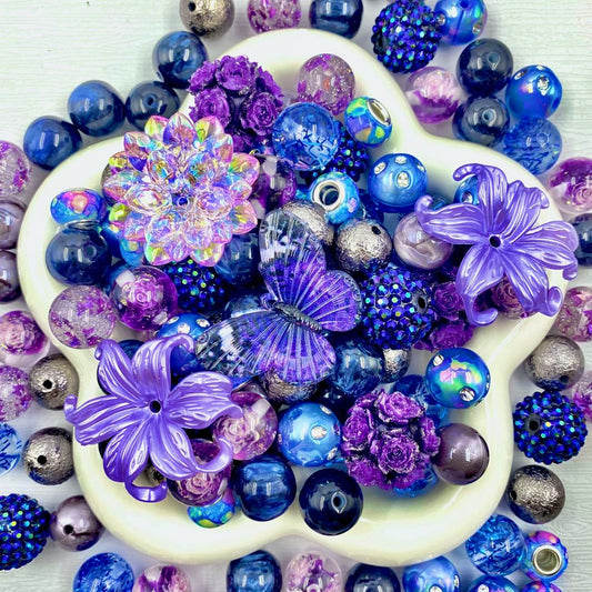 Mystic Flutter Beads Mix For Kaychain(Miki)-BD