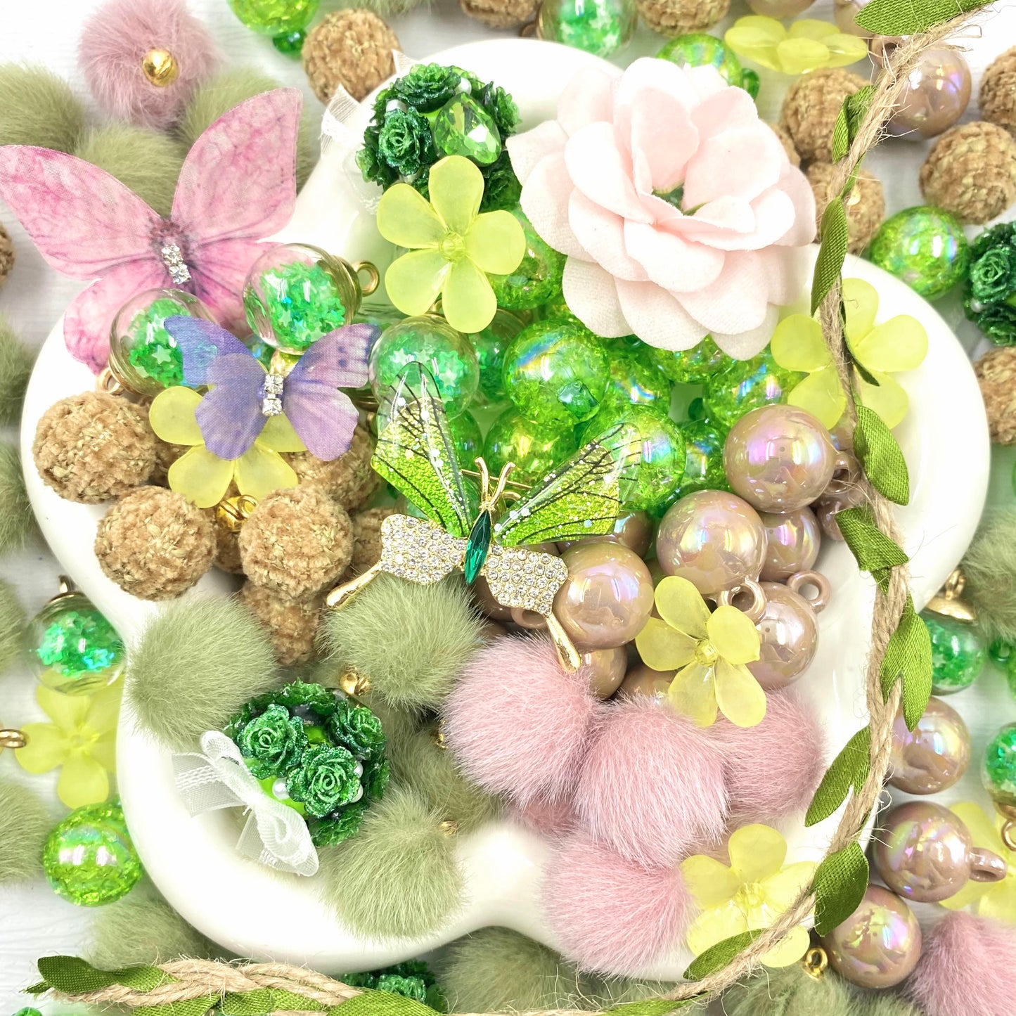 Whispering Wings Beads Mix For Hanging Ornaments(Miki)-BD