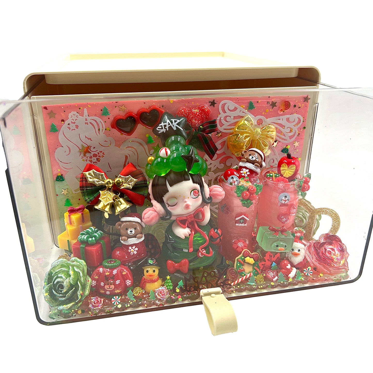 Doll Storage Drawer - Skullpanda Tell Me What You Want Series - Cream Glue