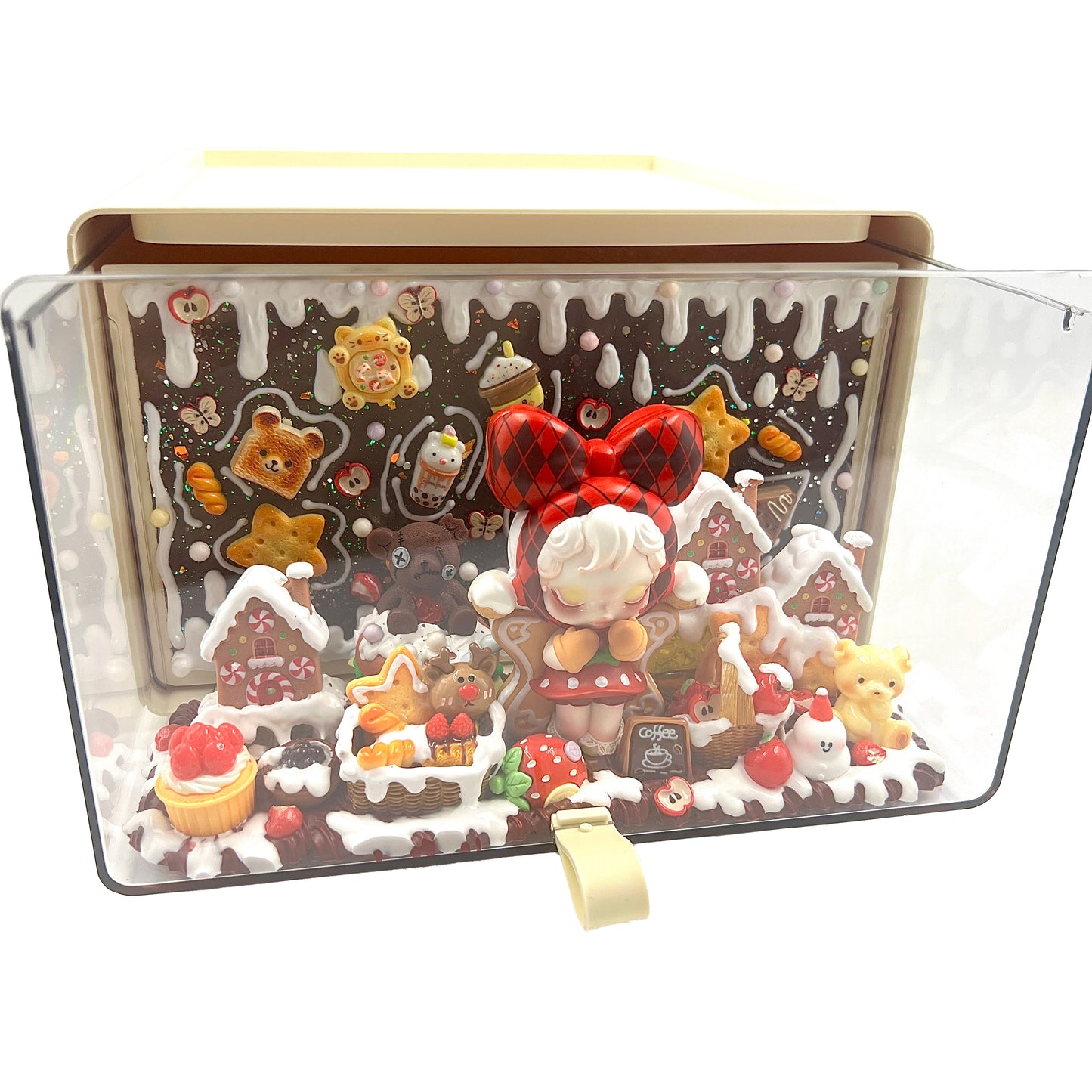 Doll Storage Drawer - Skullpanda Tell Me What You Want Series - Cream Glue