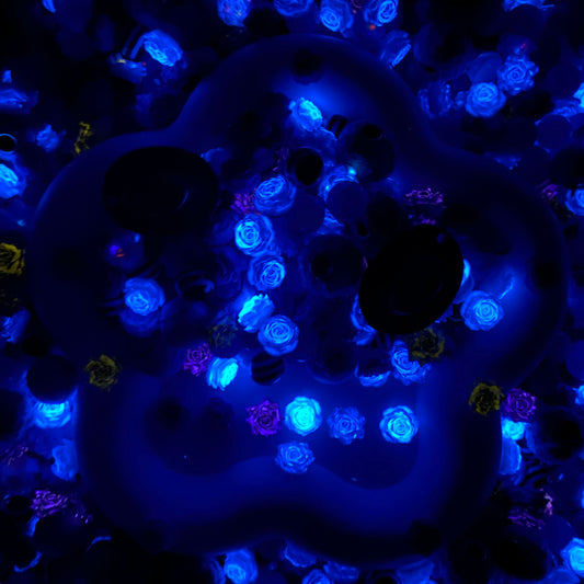 Denim Cowboy Nail & Beads Mix-glow(miki)- NailC