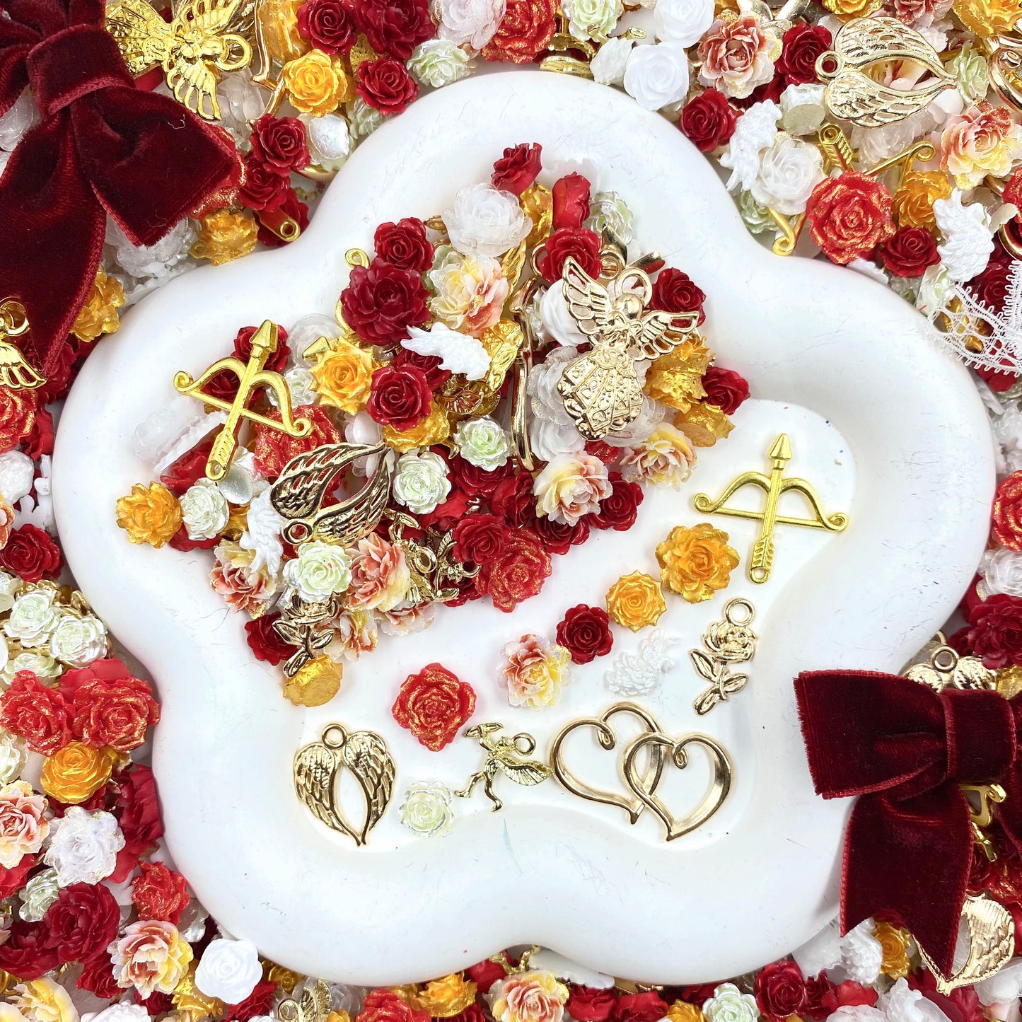 Crimson & Cupid Nail Charm+Metal Mix-glow(Miki) - NailC