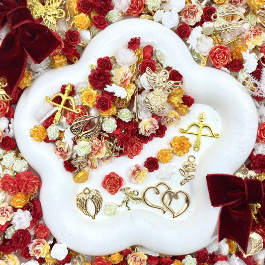 Crimson & Cupid Nail Charm+Metal Mix-glow(Miki) - NailC