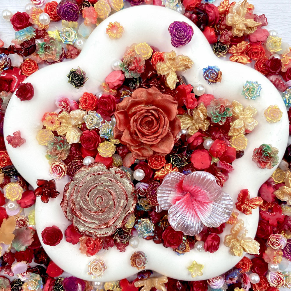 Dangerous Love  Nail Charm + Rose Mix-glow-FC1