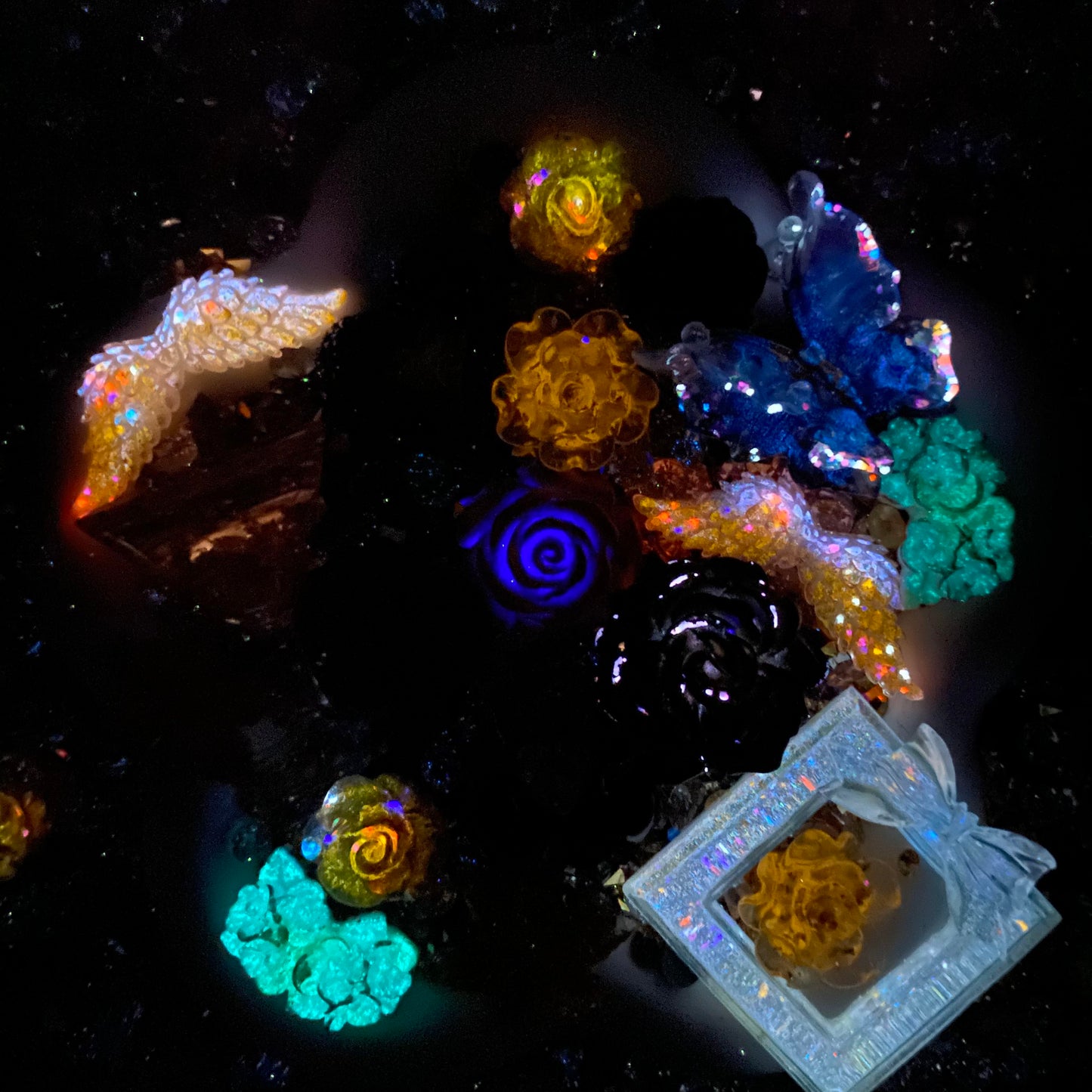 Champagne Wishes  Bouquet Mix - glow (Miki)- FC