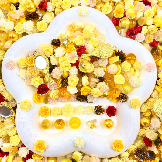 【Buy One Get One Equal Volume For Free】Princess Nail & Beads Mix-glow(miki)- NailC