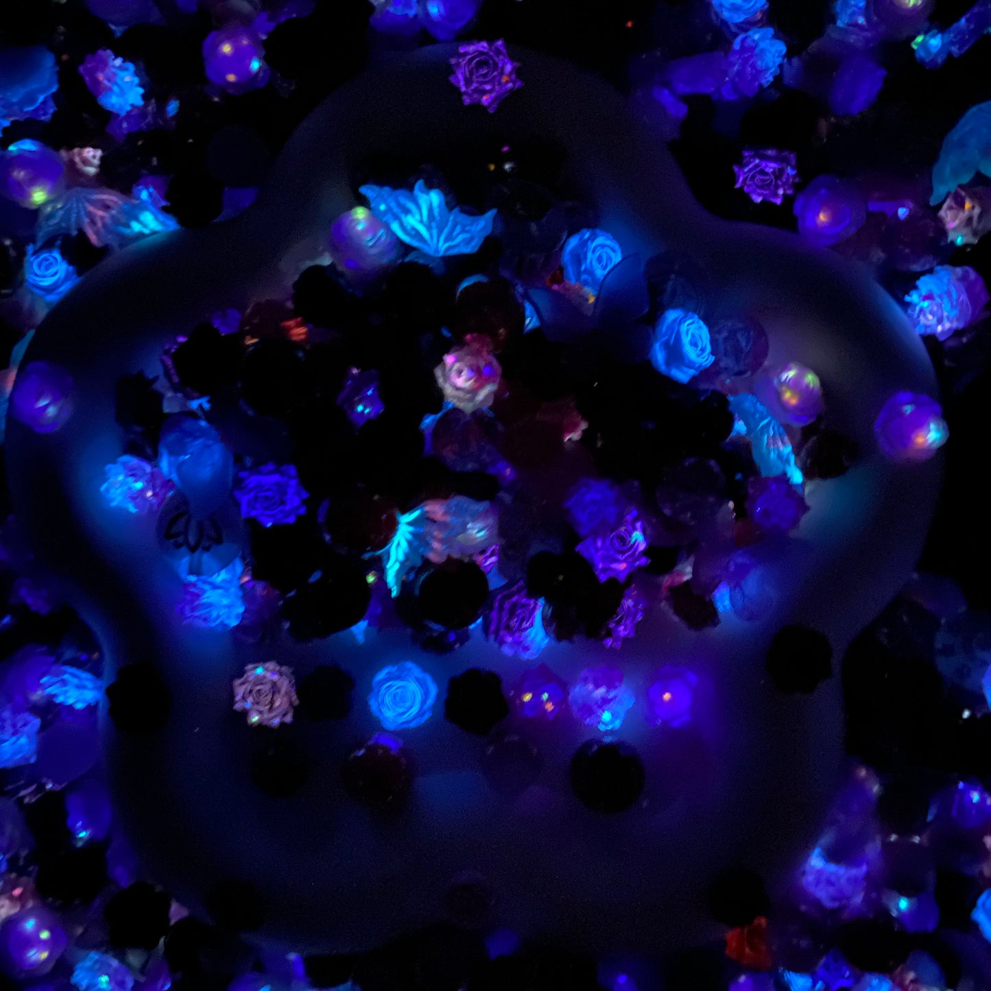 Berries and Cream - Nail & Beads Mix-glow(miki)- NailC