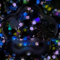 Black Ice - Nail Charm Mix glow(miki)- NailC