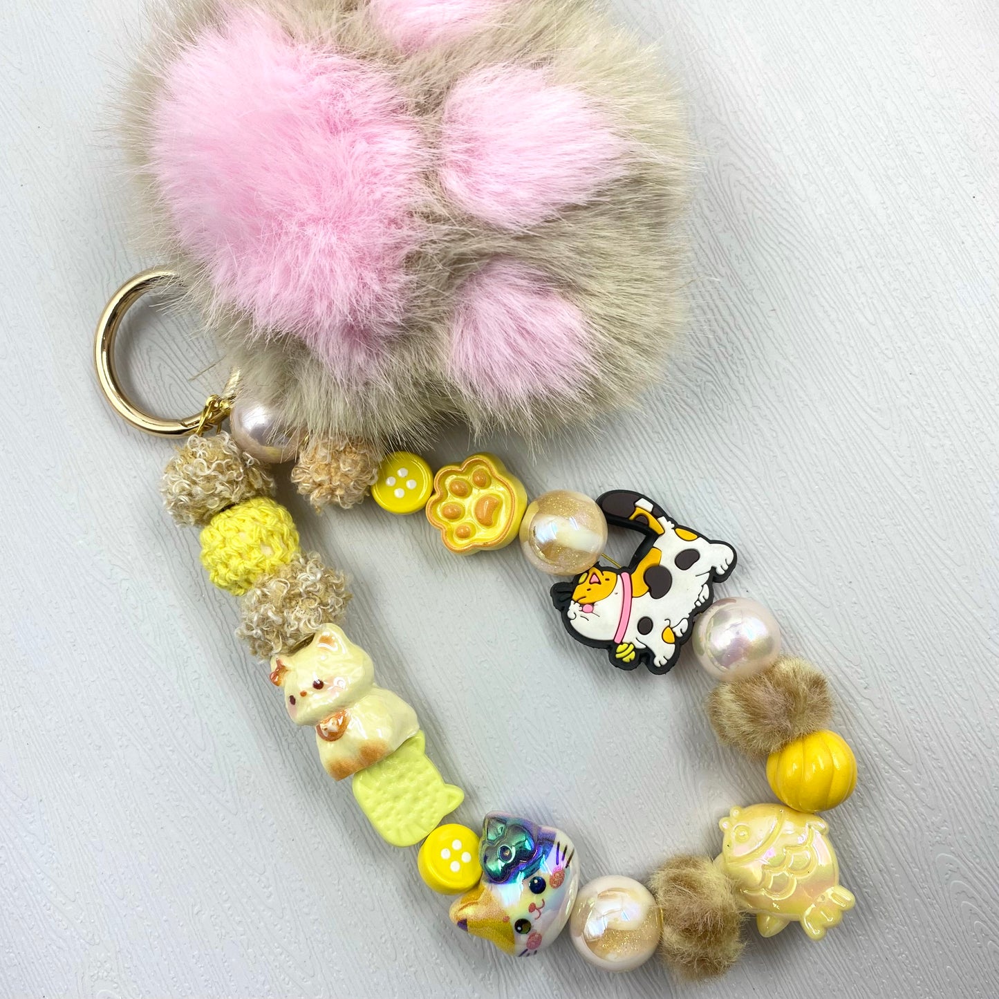 Calico -a-go -go Beads Mix For Keychian Making(Miki)-BD