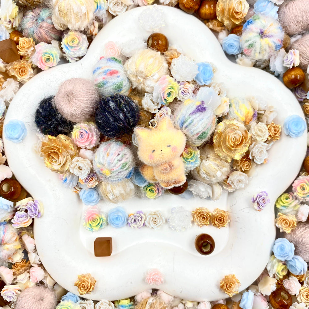 Foxy Knitter - Nail & Beads Mix-glow(miki)- NailC