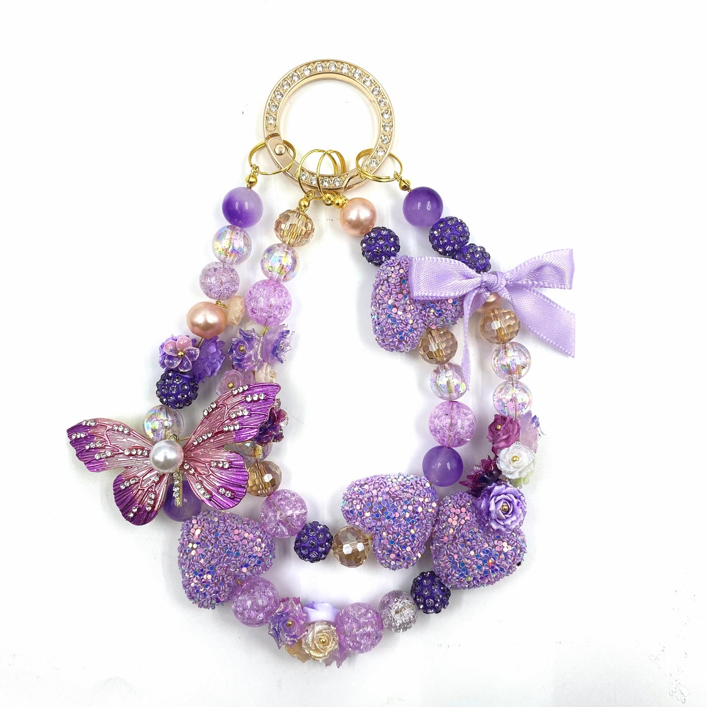 Violet Daydream Nail & Beads Mix-glow(miki)- NailC