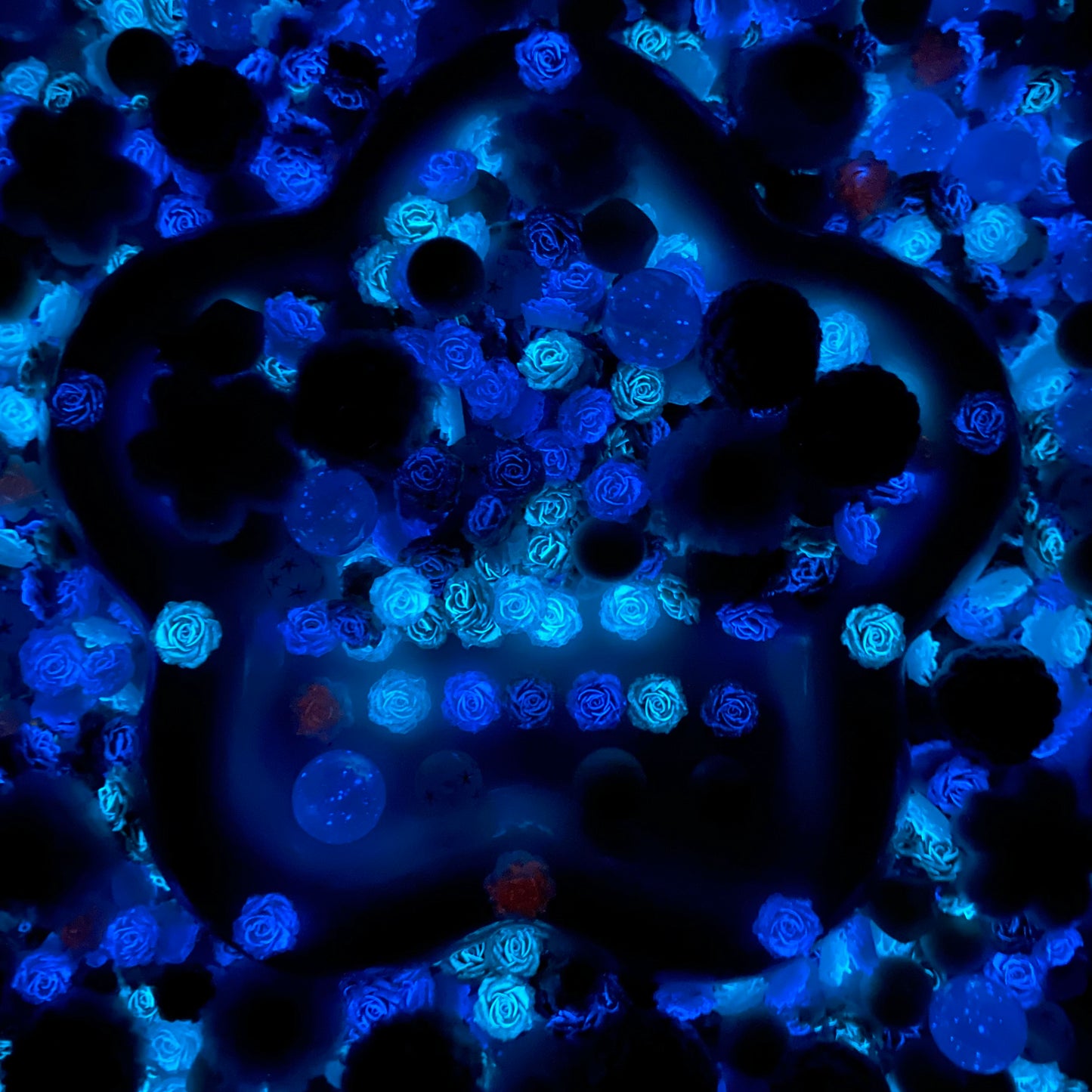 Teddy Snuggles - Nail & Beads Mix-glow(miki)- NailC