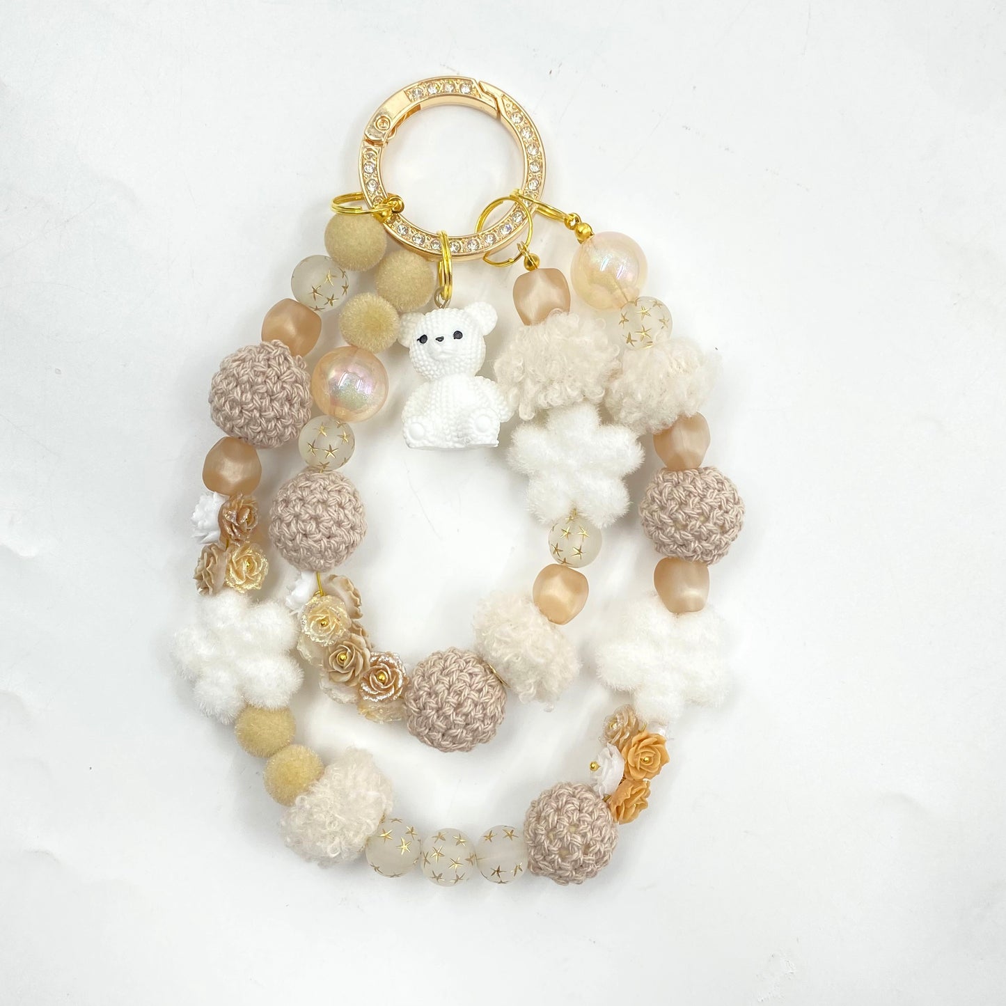 Teddy Snuggles - Nail & Beads Mix-glow(miki)- NailC