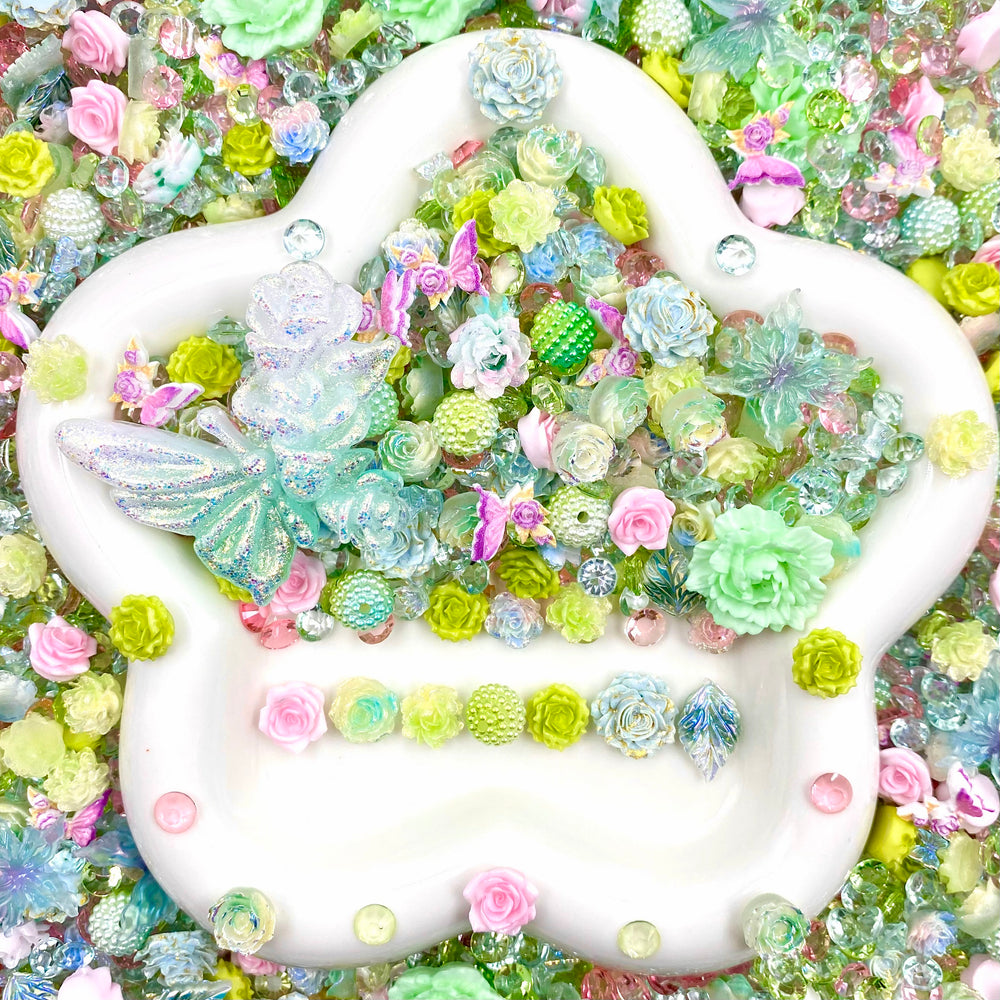 Butterfly in Bloom- Nail Mix glow(miki)- NailC