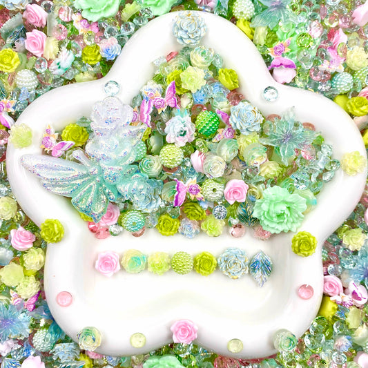 Butterfly in Bloom- Nail Mix glow(miki)- NailC